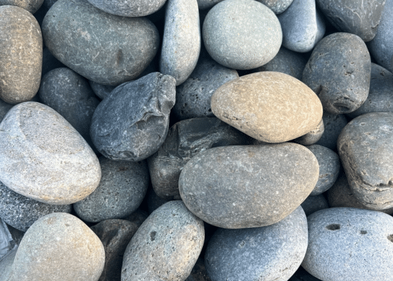 Large Black Mexican Pebbles